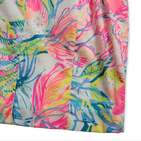 NWT Lilly Pulitzer Shelli Stretch Dress Fiesta Bamba - Picture 7 of 9